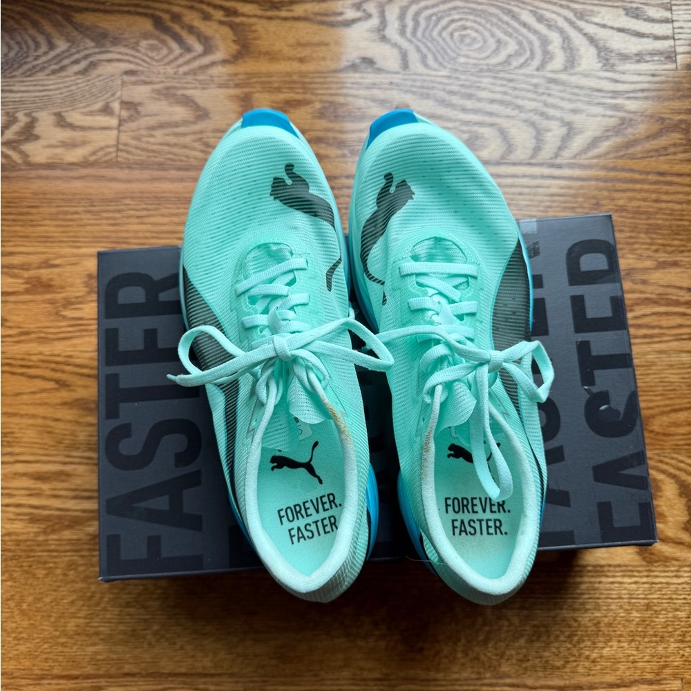 Puma Mint Green Running Shoes